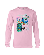 Load image into Gallery viewer, Butterfly Close My Eyes And Hug You Gift For Women Unisex Long Sleeve

