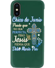 Load image into Gallery viewer, Chica De  Junio    Todo Lo Puedo En Cristo Que Me Fortalece Phone case
