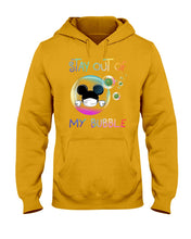 Load image into Gallery viewer, Lovely Phone Case Rainbow Design Stay Out Of My Bubble Gift For Friends Hoodie

