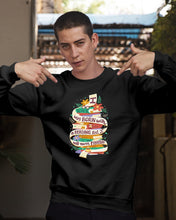 Load image into Gallery viewer, I Was Born With A Reading List I'll Never Finish Trending Sweatshirt
