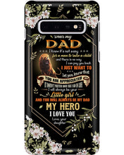 Load image into Gallery viewer, Lion Gift For  Papa You'll Always My Dad My Hero  Custom Design Phone case
