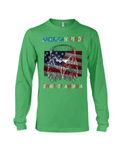 Load image into Gallery viewer, Eagle American Pride Spirit Of America Gift For American People Unisex Long Sleeve
