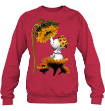 Load image into Gallery viewer, Elephant Sunflower Special Custom Design For Cute Girls Sweatshirt
