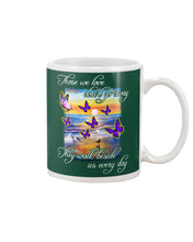 Load image into Gallery viewer, Butterfly Sunset On Beach Those We Love Don't Go Away Gift For Lover Mug
