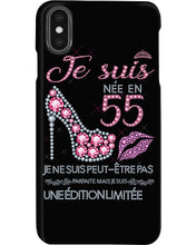 Load image into Gallery viewer, Je Suis Nee En 55 Je Ne Suis Peut-Être Pas Birthday Gift For Grandma Phone case

