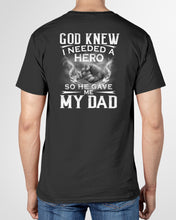 Load image into Gallery viewer, God Knew I Needed A Hero Gift For Dad Guys V-Neck
