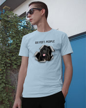 Load image into Gallery viewer, Labrador Retriever Six Feet People Unique Custom Design For Dog Lovers Guys Tee
