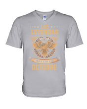 Load image into Gallery viewer, Birthday Meaningful Gift Las Levendas Nacen En Octubre Guys V-Neck
