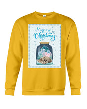 Load image into Gallery viewer, Cat In Bottle Magic Christmas Design Gift For Cat Lovers Sweatshirt
