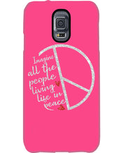Load image into Gallery viewer, Image All The People Living Life In Peace Custom Design For Friends Phone case
