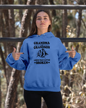 Load image into Gallery viewer, Grandma And Grandson A Bond That Can't Be Broken Custom Design Hoodie
