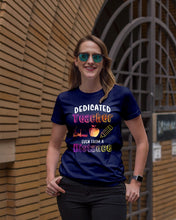 Load image into Gallery viewer, Dedicated Teacher Even From A Distance Special Custom Design Ladies Tee
