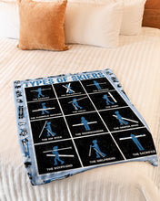 Load image into Gallery viewer, Amazing Birthday Gift Types Of Skiers Fleece Blanket Fleece Blanket

