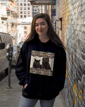 Load image into Gallery viewer, Lovely Phone Case Cute Black Cat Boho Pattern Gift For Cat Lovers Hoodie
