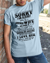 Load image into Gallery viewer, Gift For Husband I Love Here Forever And Always Guys Tee
