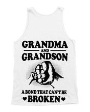 Load image into Gallery viewer, Grandma And Grandson A Bond That Can't Be Broken Custom Design Unisex Tank Top

