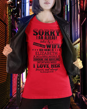 Load image into Gallery viewer, Gift For Husband I Love Here Forever And Always Ladies Tee
