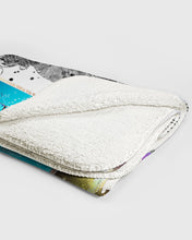 Load image into Gallery viewer, Inside Blanket Is A Piece Of My Heart Mom Gift For Daughter Sherpa Blanket
