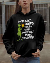 Load image into Gallery viewer, I’ll Read Book Everywhere Great Gift For Book Lovers Hoodie
