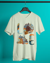 Load image into Gallery viewer, Love Trucker Simple Unique Custom Design For Personalized Job Gift Guys V-Neck
