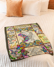 Load image into Gallery viewer, I Am An Imperfect Person By A Loved Perfect God Gift For March Girl Fleece Blanket

