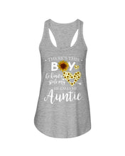 Load image into Gallery viewer, Lovely Nephew And Auntie Family Sunflower Design Ladies Flowy Tank
