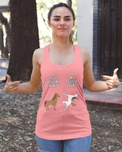 Load image into Gallery viewer, Funny Unicorn Difference Between Your Regular Aunt And My Dutch Aunt Ladies Flowy Tank
