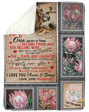 Load image into Gallery viewer, Gift For Wife I'm In Love With A Little Things About  You Sherpa Blanket

