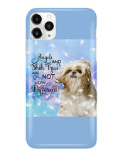 Load image into Gallery viewer, Angels And Shih Tzu Are Not Different Gift For Dog Lovers Phone case
