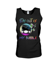 Load image into Gallery viewer, Lovely Phone Case Rainbow Design Stay Out Of My Bubble Gift For Friends Unisex Tank Top
