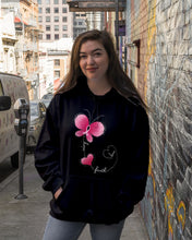 Load image into Gallery viewer, Faith Butterfly Breast Cancer Awareness Custom Design Hoodie
