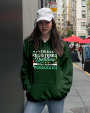 Load image into Gallery viewer, I'm A Registered Dietitian Also Know Fooducater Trending Hoodie
