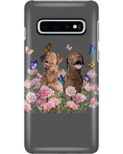 Load image into Gallery viewer, Gift For Dog LoversChesapeake Bay Retriever With Peonies Phone case
