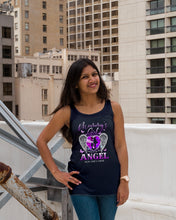 Load image into Gallery viewer, I Used To Be Her Angel Now She’s Mine Gift For Mommy Girl’s Ladies Flowy Tank
