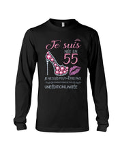 Load image into Gallery viewer, Je Suis Nee En 55 Je Ne Suis Peut-Être Pas Birthday Gift For Grandma Unisex Long Sleeve
