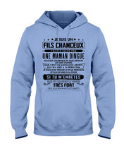 Load image into Gallery viewer, Je Suis Un Fils Chanceux Birthday Gift For Men Hoodie
