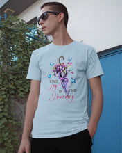 Load image into Gallery viewer, Butterflies Find Joy In The Journey Gift For Daughter Guys Tee
