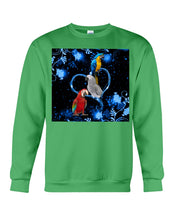 Load image into Gallery viewer, Lovely Phone Case Twinkling Blue Heart Gift For Parrots Lovers Sweatshirt
