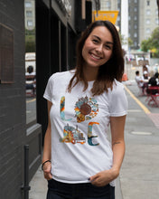 Load image into Gallery viewer, Love Trucker Simple Unique Custom Design For Personalized Job Gift Ladies Tee
