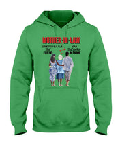 Load image into Gallery viewer, Daughter In Law's Best Friend Son's Best Partner In Crime Gift For Mom In Law Hoodie
