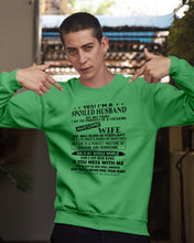 Load image into Gallery viewer, I'm A Spoiled Husband But Not Yours  - Awesome Wife Who Was Born In February Sweatshirt
