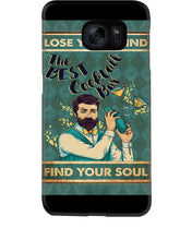 Load image into Gallery viewer, Lose Your Mind Find Your Soul Gift For Bartender Phone case
