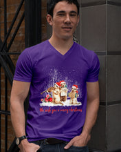Load image into Gallery viewer, Cats We Wish You A Merry Christmas Gift For Cat Lovers Guys V-Neck
