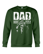 Load image into Gallery viewer, Daughter's Best Friend Son's Partner In Crime Special Custom Design Sweatshirt
