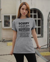 Load image into Gallery viewer, I’m A Spoiled Wife But Not Yours Grumpy Old Husband Was Born In April Guys Tee
