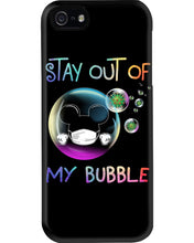 Load image into Gallery viewer, Lovely Phone Case Rainbow Design Stay Out Of My Bubble Gift For Friends Phone case
