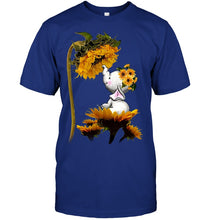 Load image into Gallery viewer, Elephant Sunflower Special Custom Design For Cute Girls Guys Tee
