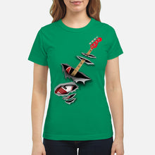 Load image into Gallery viewer, Funny Bass Inside Gift For Music Lovers Ladies Tee
