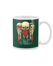Load image into Gallery viewer, Black Phone Case With Skulls Design Gift For Friends Mug
