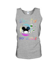 Load image into Gallery viewer, Lovely Phone Case Rainbow Design Stay Out Of My Bubble Gift For Friends Unisex Tank Top
